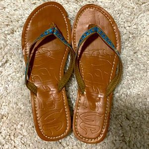 Maj Love Flip Flops size 8